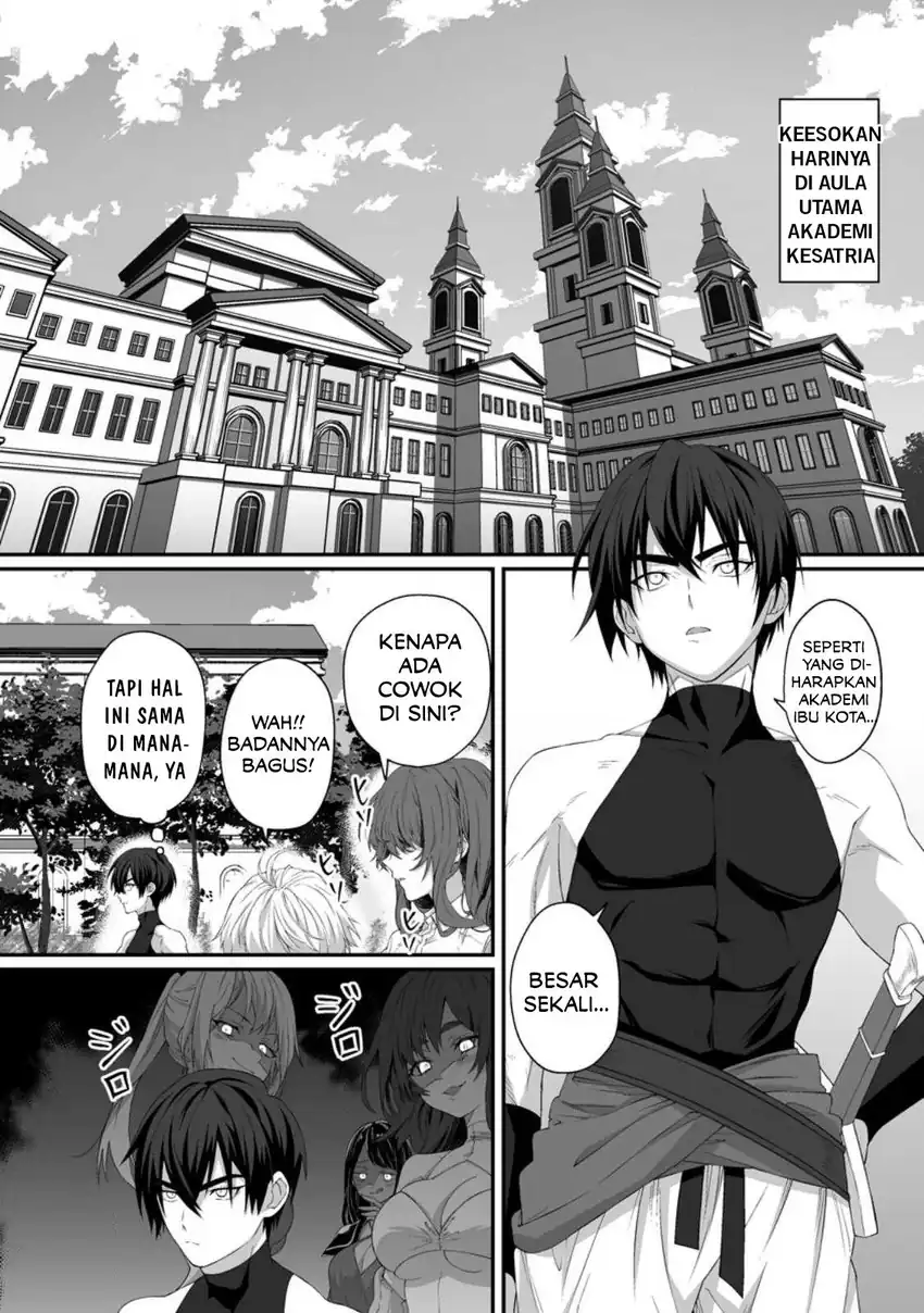 Teisou Gyakuten Sekai De Yuiitsu No Otoko Kishi No Ore Onna Kishi Gakuen Ni Nyuugaku Shitara Nazeka Eiyou Atsukai Sareta Zetsurin Skill De Harem Musou Chapter 5.2 Halaman 17