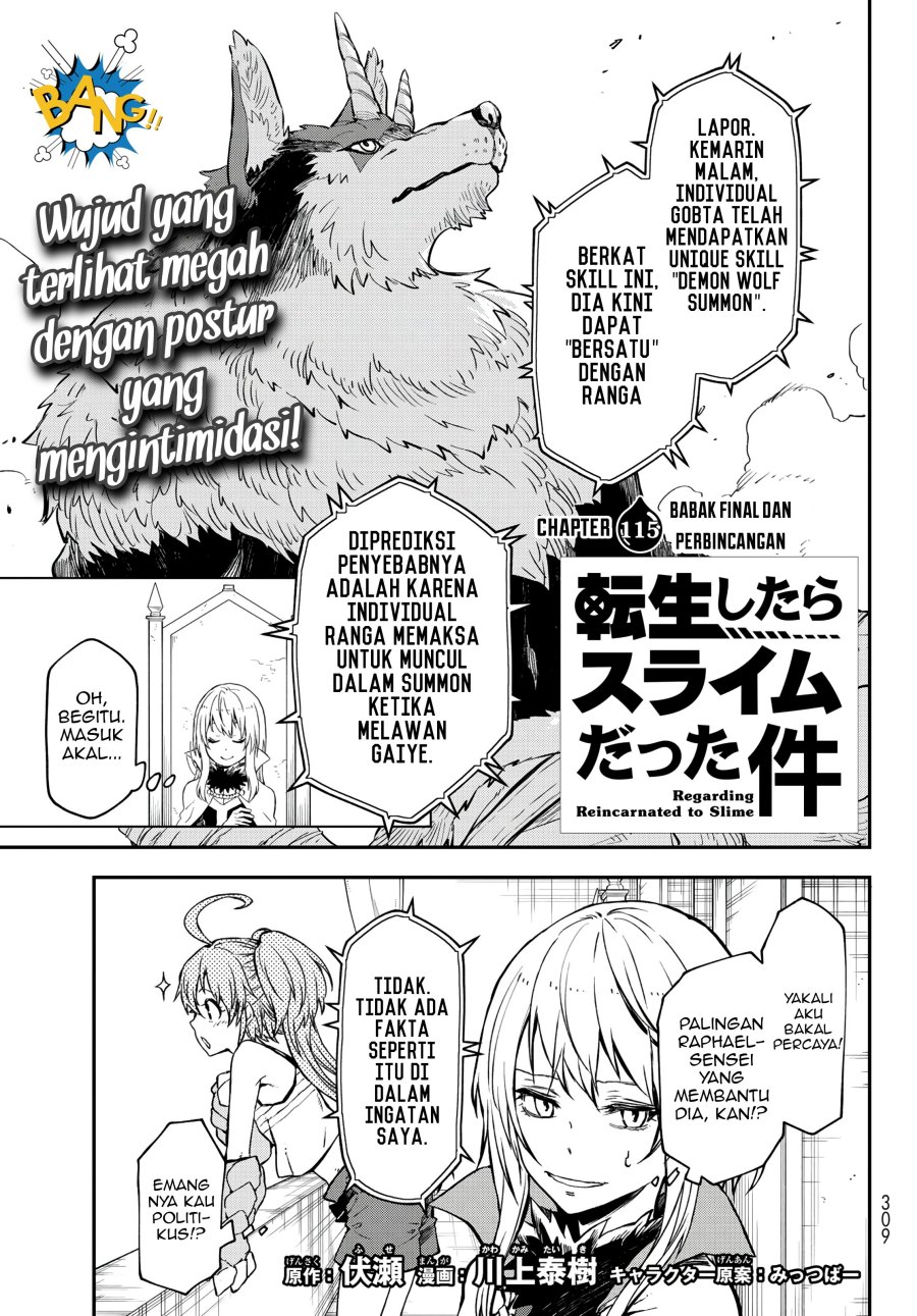 Tensei Shitara Slime Datta Ken Chapter 115 Halaman 2