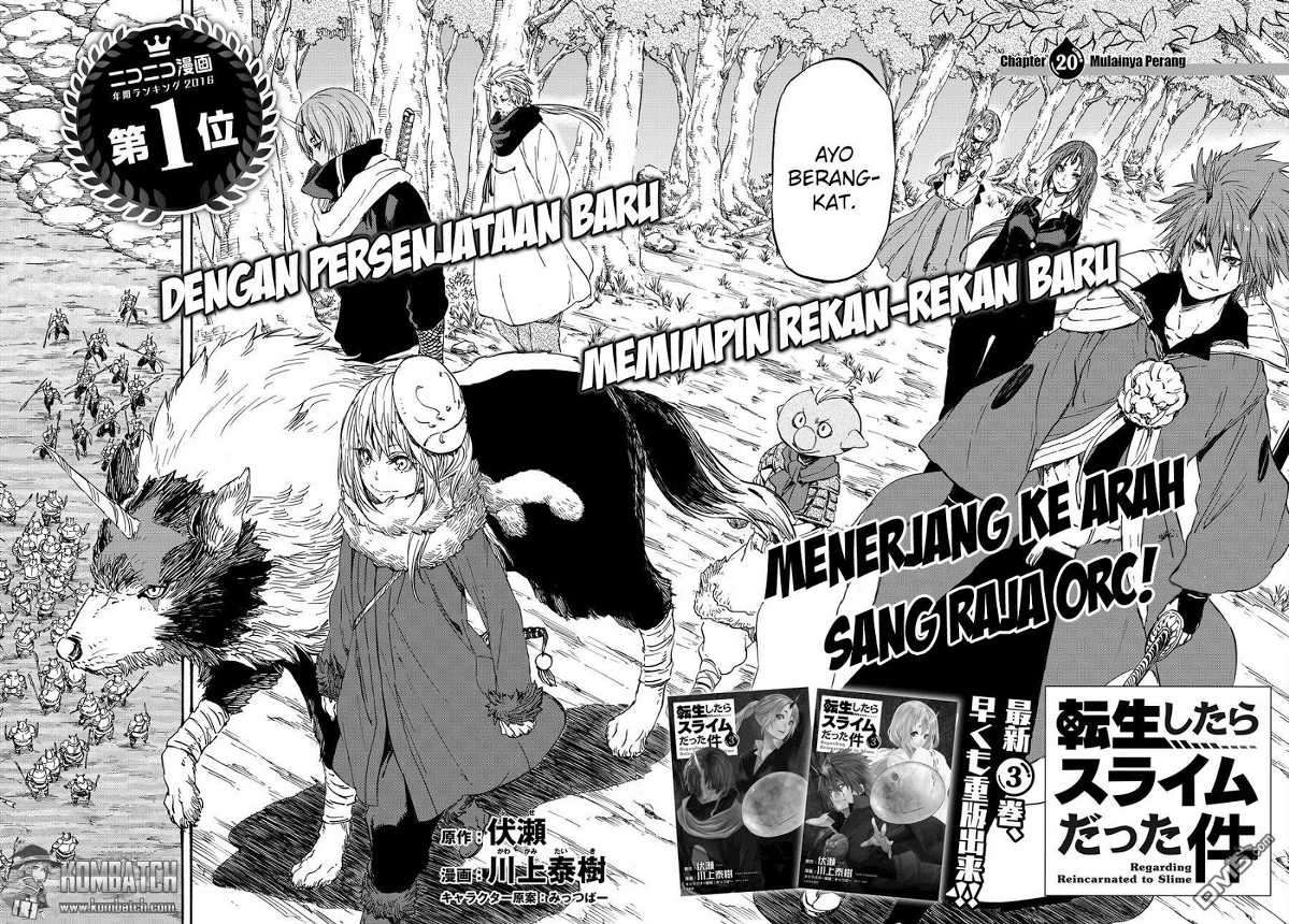 Tensei Shitara Slime Datta Ken Chapter 20 Halaman 3