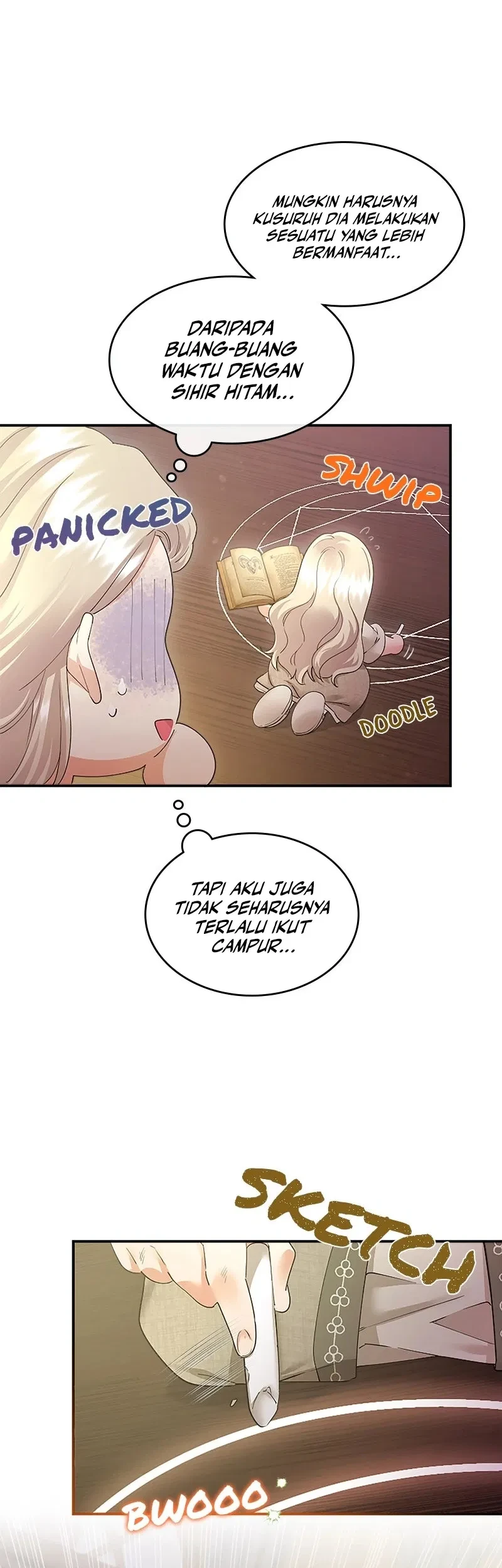The Beloved Incompetent Stepmom Chapter 51 Halaman 62