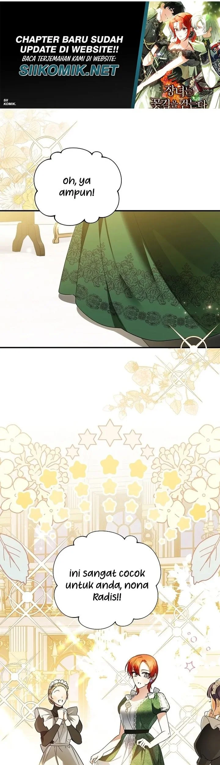 The Eldest Daughter Walks Down The Flower Path Chapter 18 Halaman 32