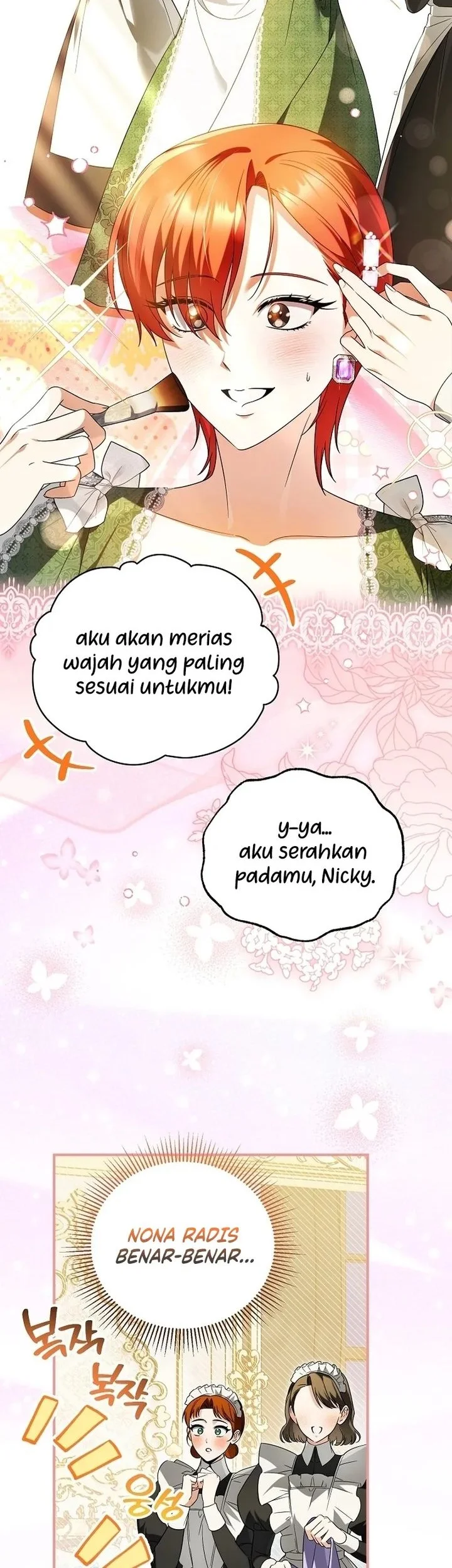 The Eldest Daughter Walks Down The Flower Path Chapter 18 Halaman 33