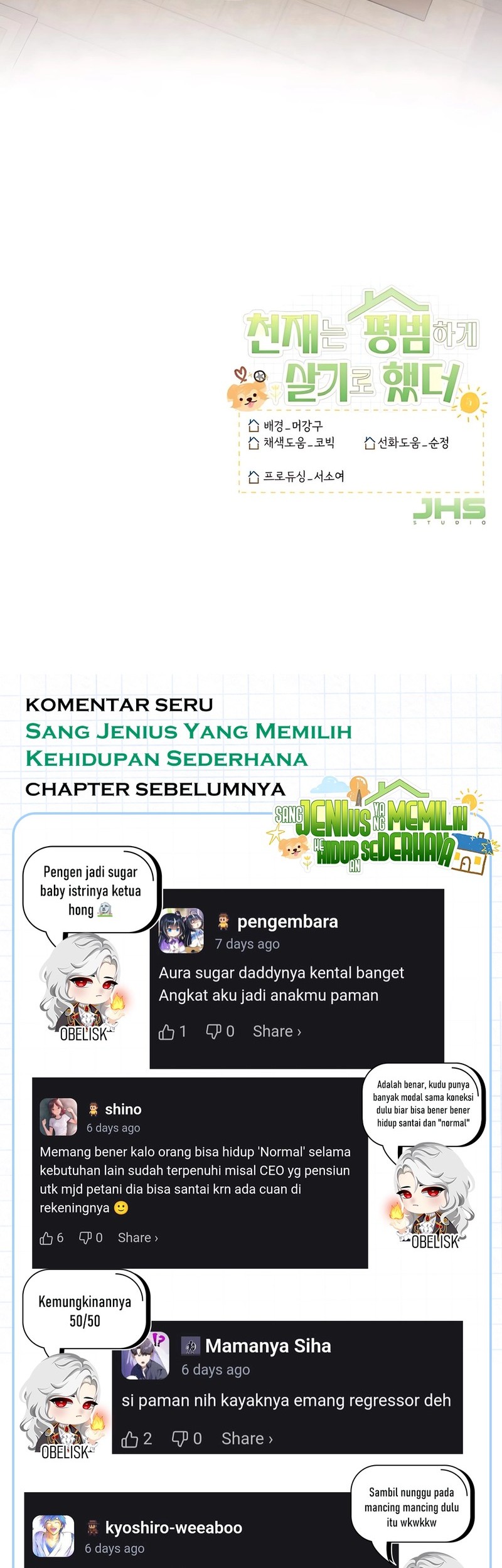 The Genius Decided To Live An Ordinary Life Chapter 35 Halaman 65