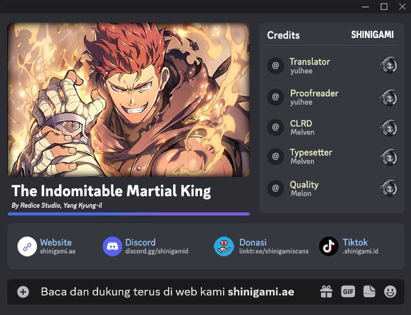 The Indomitable Martial King Chapter 4 Halaman 1