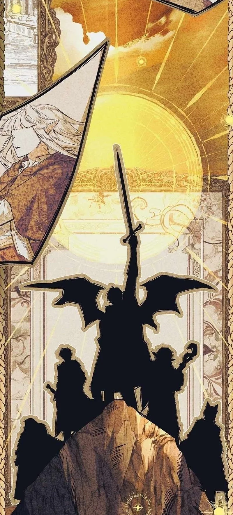 The Legendary Hero Is An Academy Honors Student Chapter 100 Halaman 107