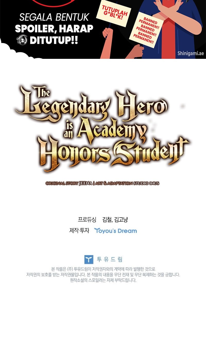 The Legendary Hero Is An Academy Honors Student Chapter 2 Halaman 82