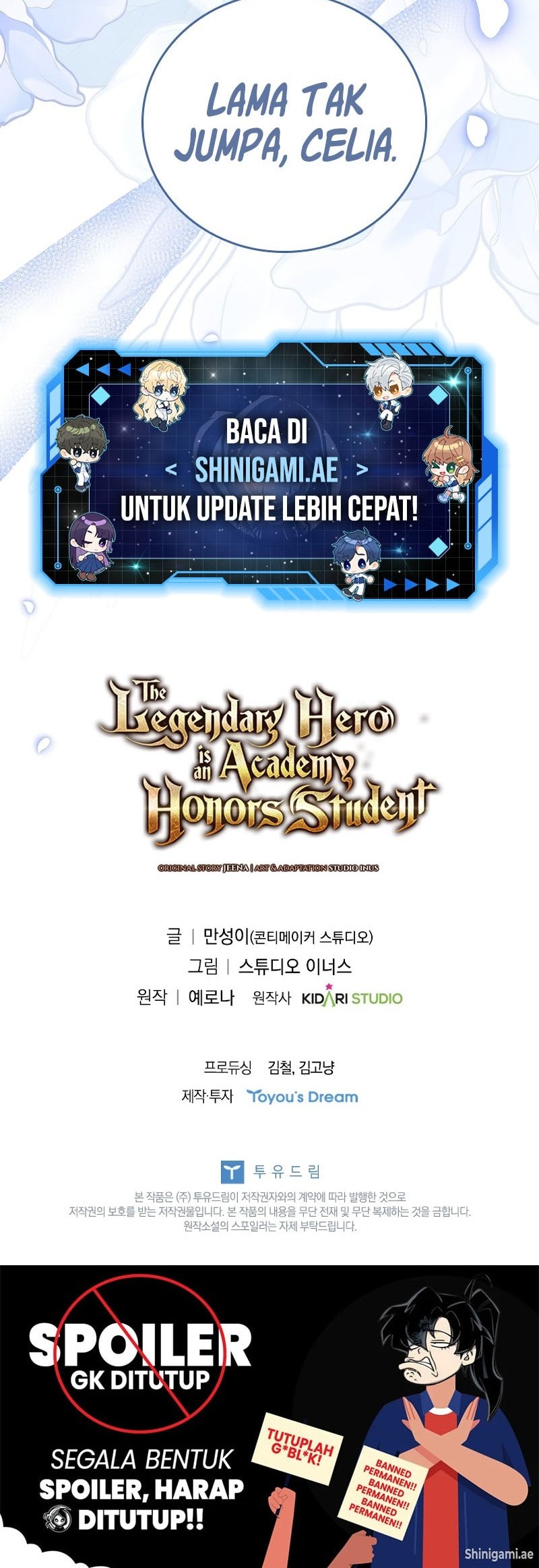 The Legendary Hero Is An Academy Honors Student Chapter 3 Halaman 83