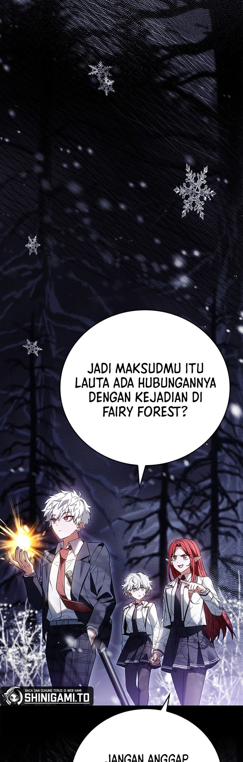 The Legendary Hero Is An Academy Honors Student Chapter 46 Halaman 51