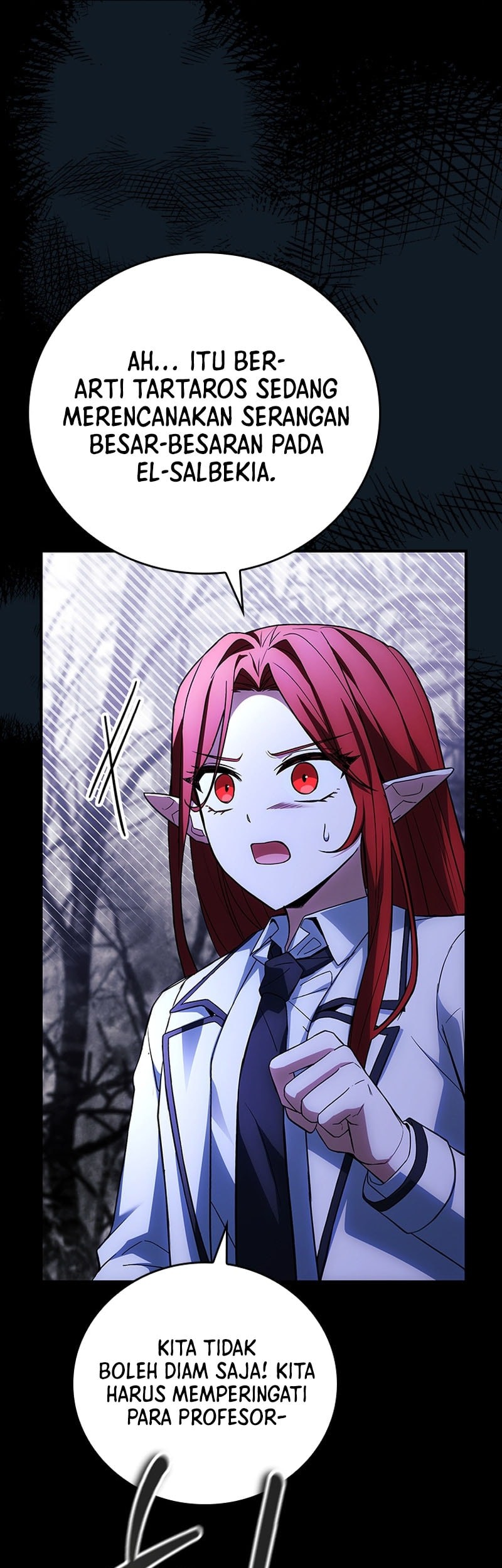The Legendary Hero Is An Academy Honors Student Chapter 46 Halaman 76