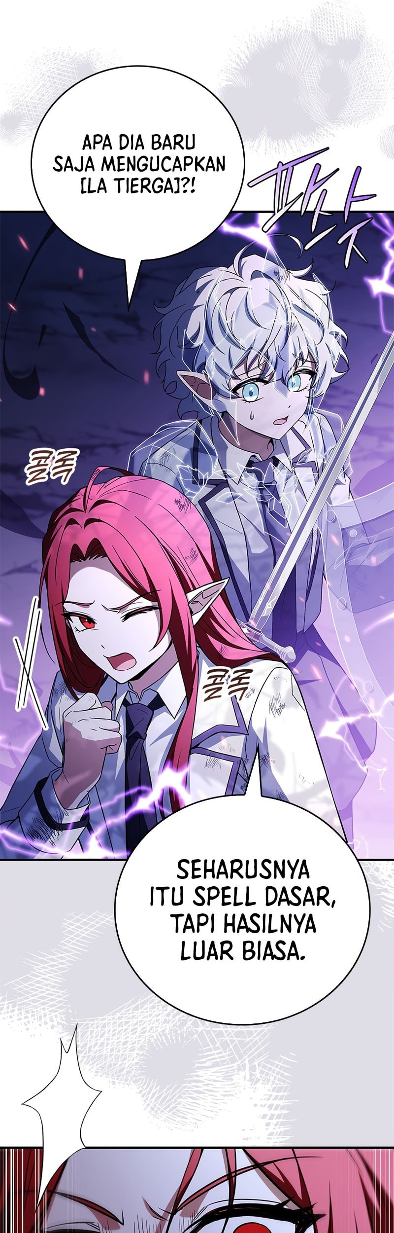The Legendary Hero Is An Academy Honors Student Chapter 47 Halaman 62