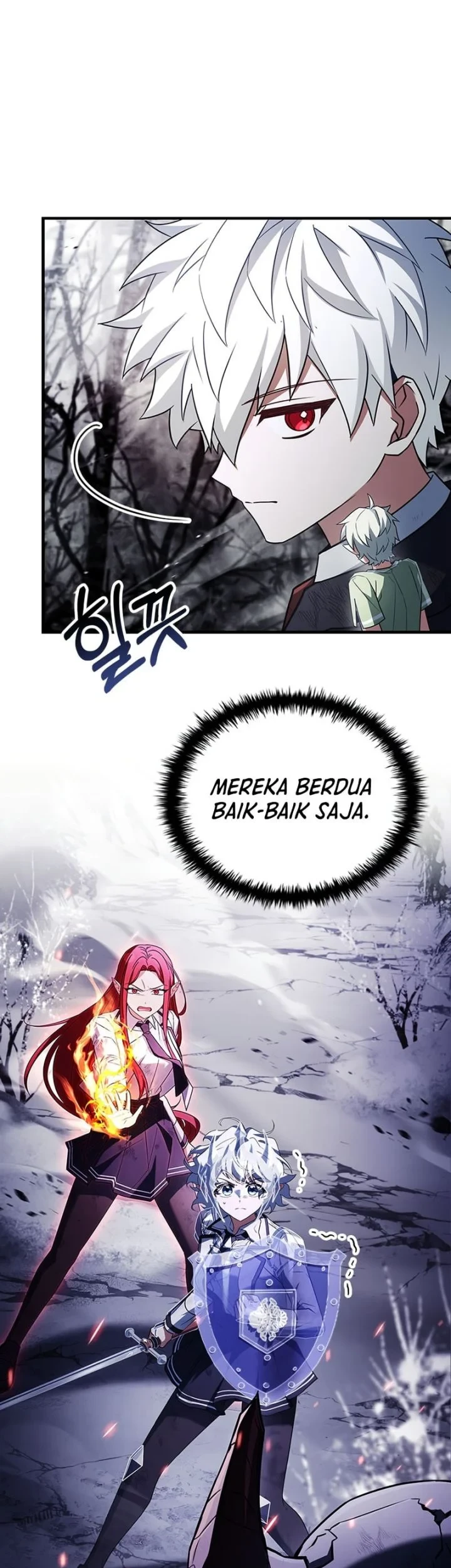The Legendary Hero Is An Academy Honors Student Chapter 48 Halaman 21