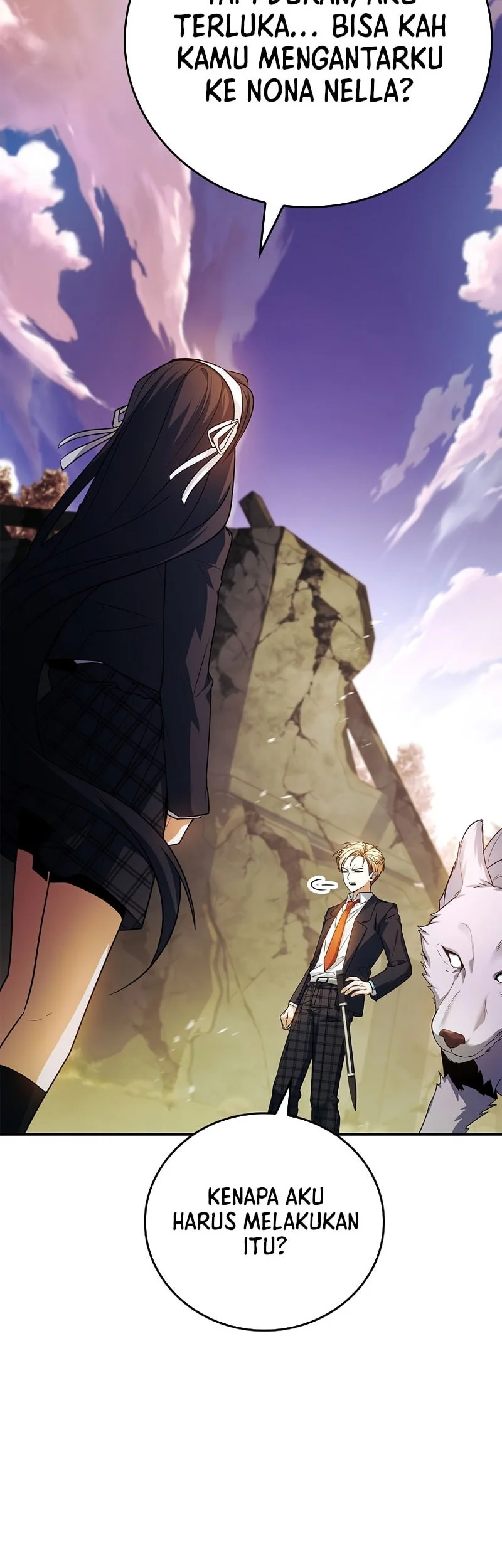 The Legendary Hero Is An Academy Honors Student Chapter 58 Halaman 8