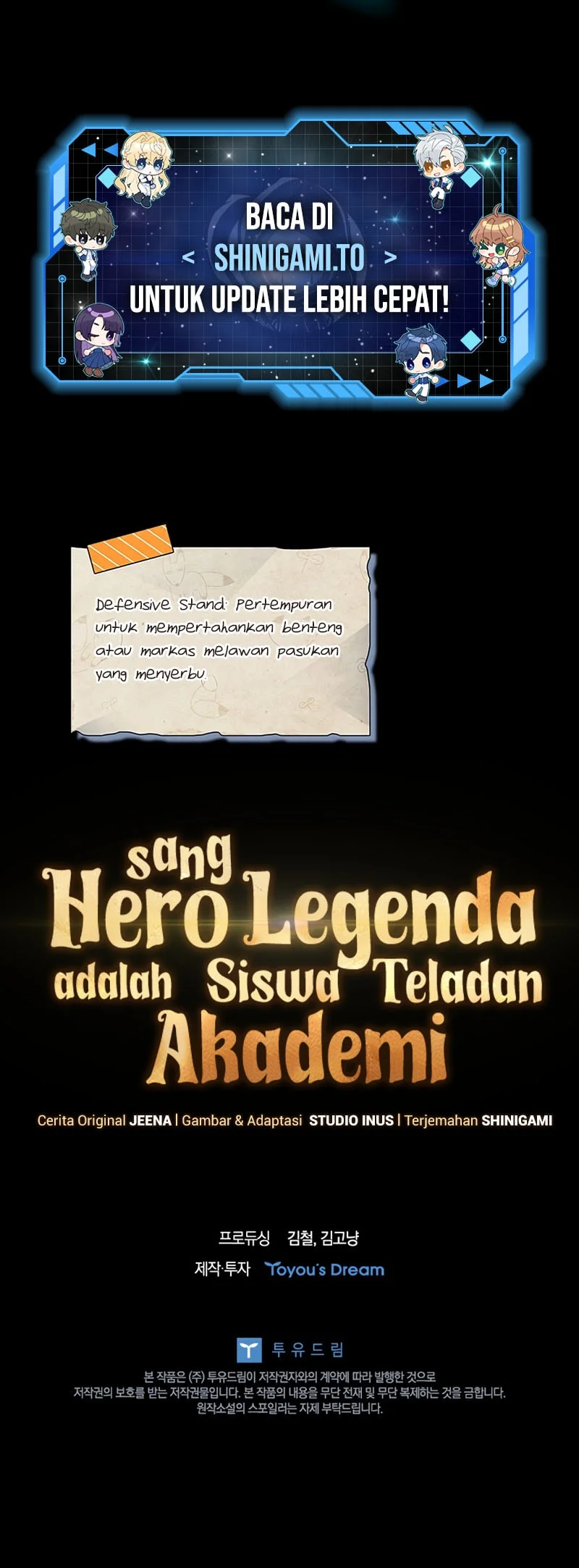 The Legendary Hero Is An Academy Honors Student Chapter 58 Halaman 113