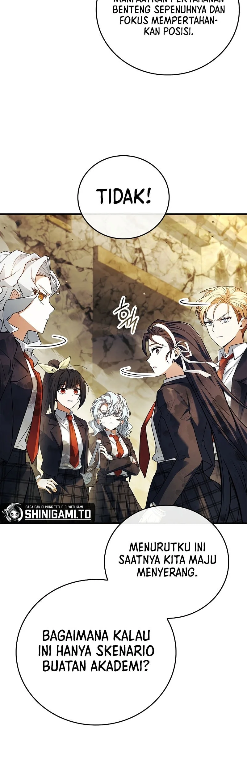 The Legendary Hero Is An Academy Honors Student Chapter 59 Halaman 21