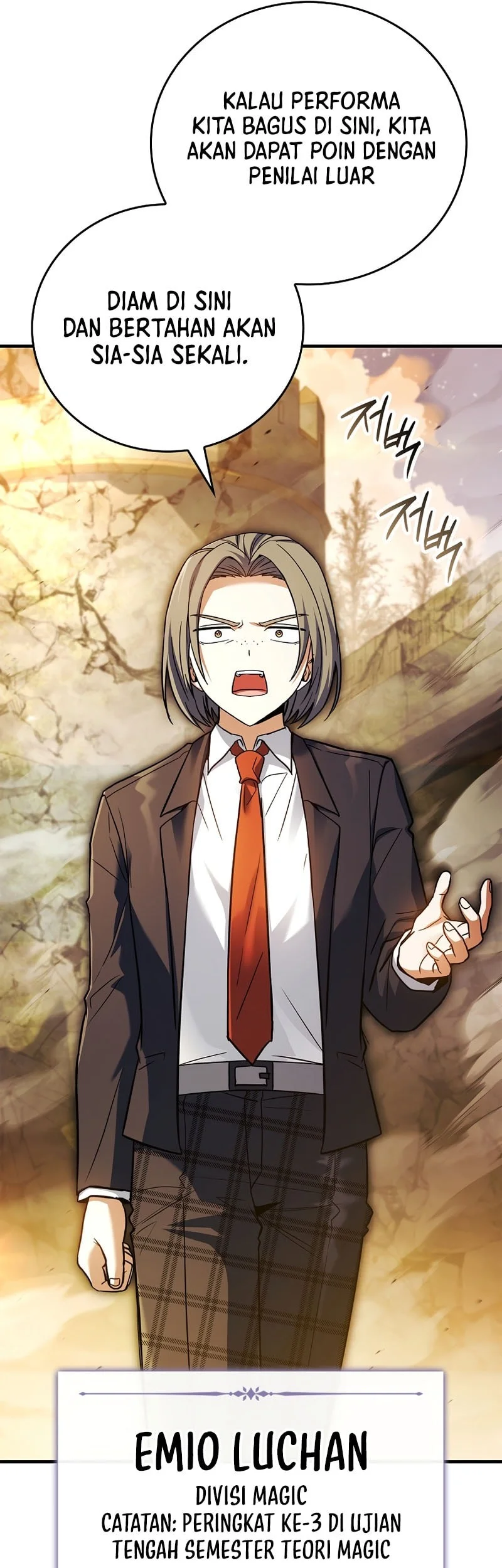 The Legendary Hero Is An Academy Honors Student Chapter 59 Halaman 23
