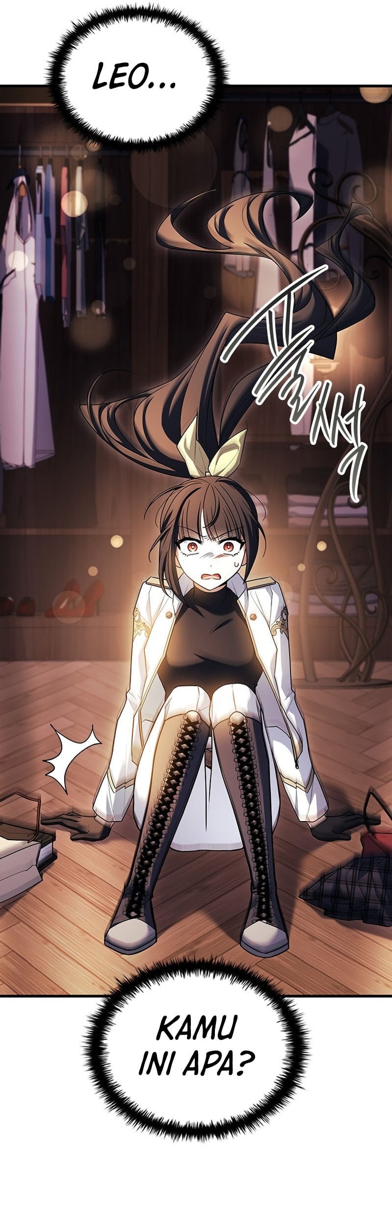The Legendary Hero Is An Academy Honors Student Chapter 8 Halaman 55