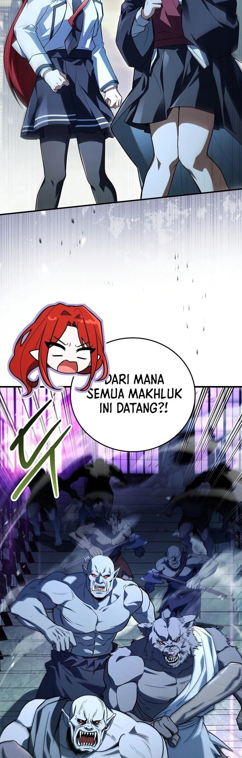 The Legendary Hero Is An Academy Honors Student Chapter 84 Halaman 44
