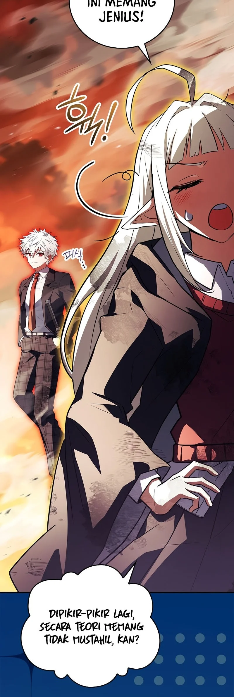 The Legendary Hero Is An Academy Honors Student Chapter 87 Halaman 90