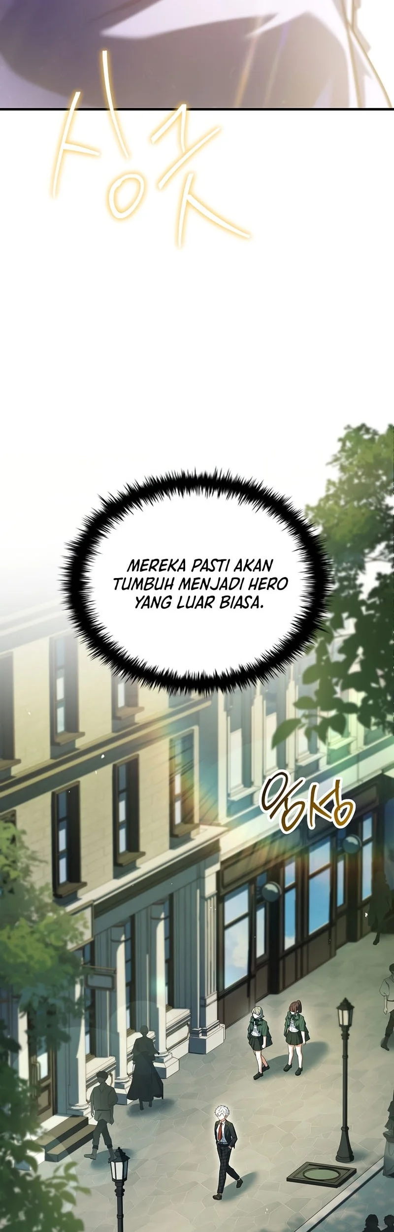 The Legendary Hero Is An Academy Honors Student Chapter 90 Halaman 76