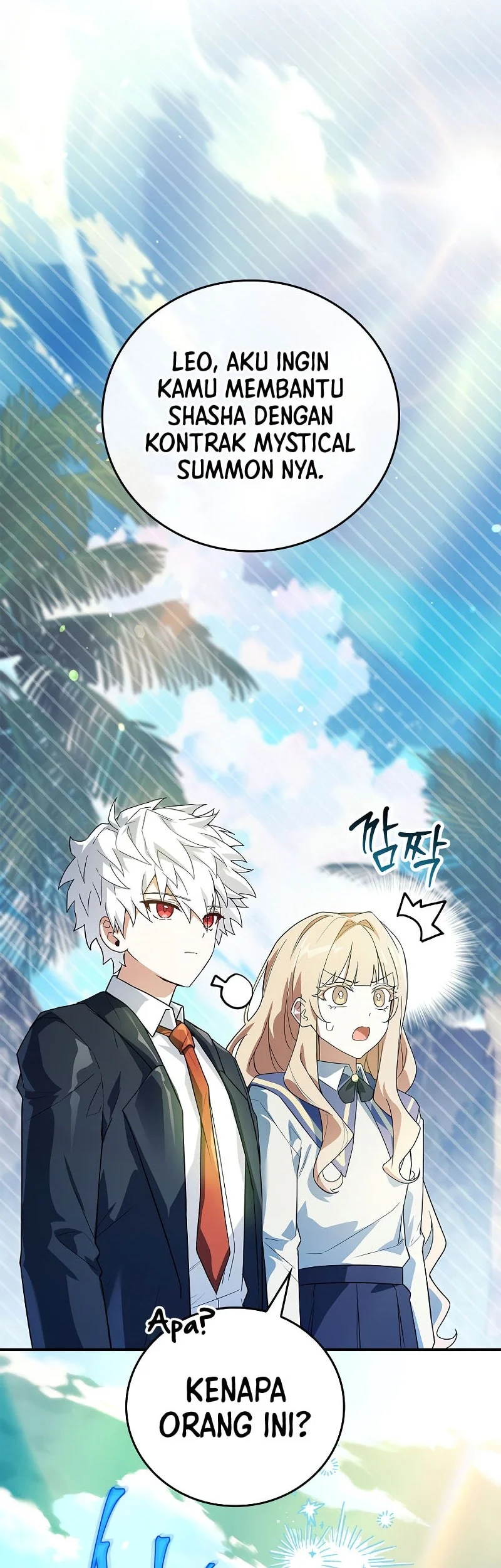 The Legendary Hero Is An Academy Honors Student Chapter 93 Halaman 75