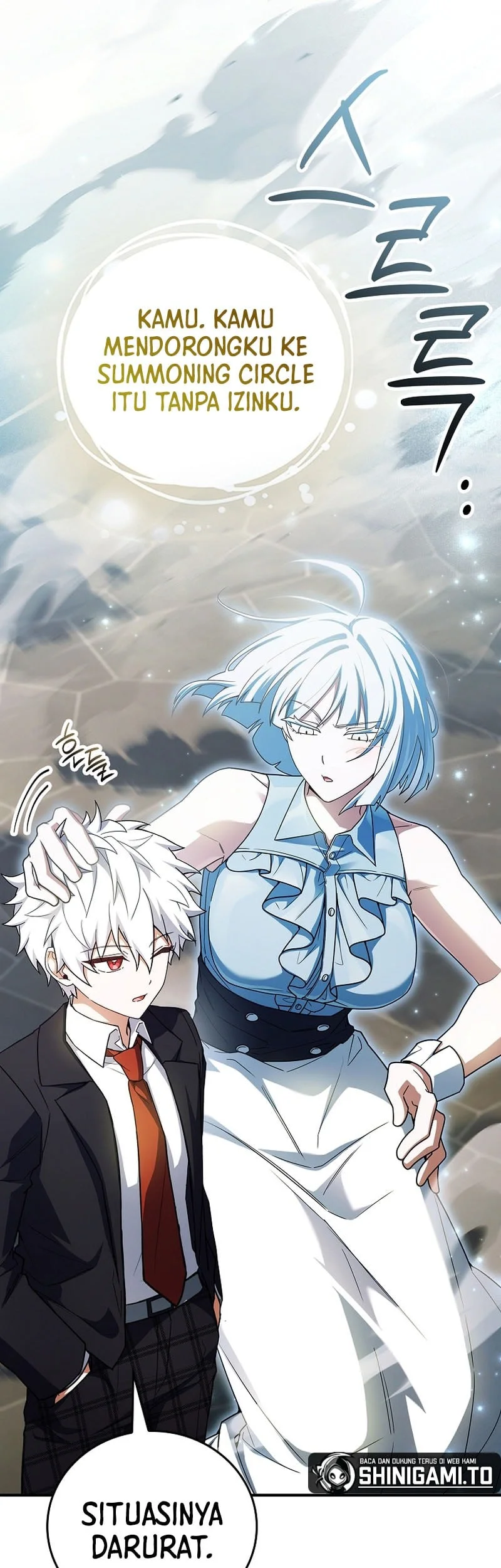 The Legendary Hero Is An Academy Honors Student Chapter 95 Halaman 55