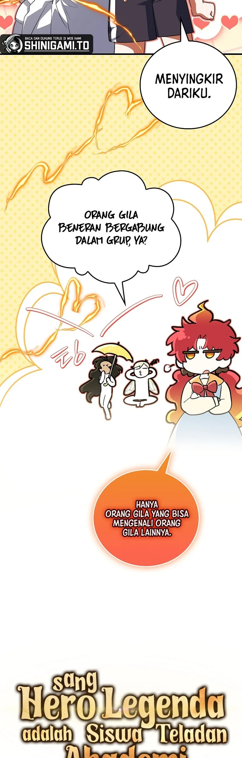 The Legendary Hero Is An Academy Honors Student Chapter 96 Halaman 16