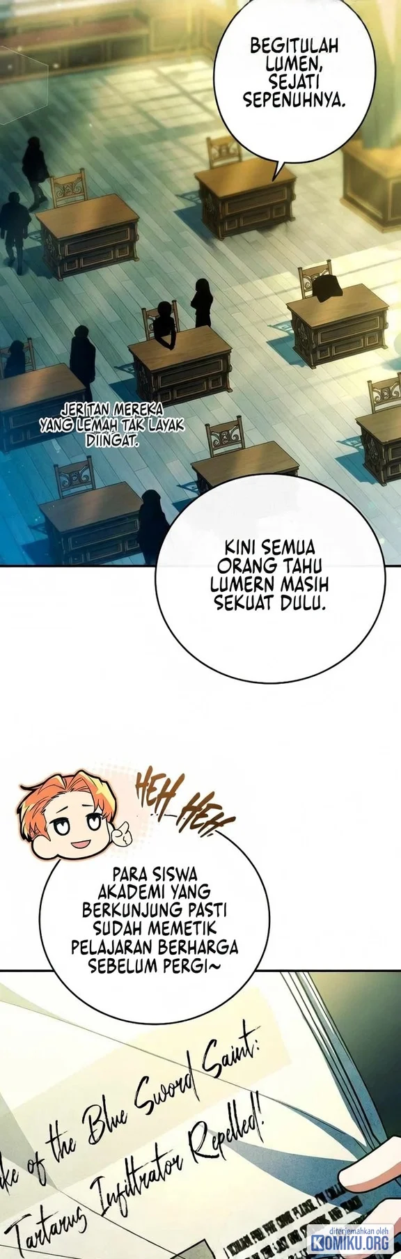 The Legendary Hero Is An Academy Honors Student Chapter 99 Halaman 54
