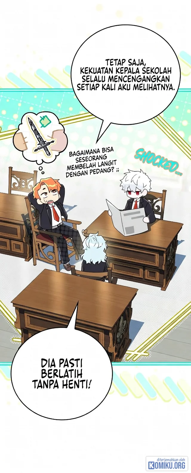 The Legendary Hero Is An Academy Honors Student Chapter 99 Halaman 56