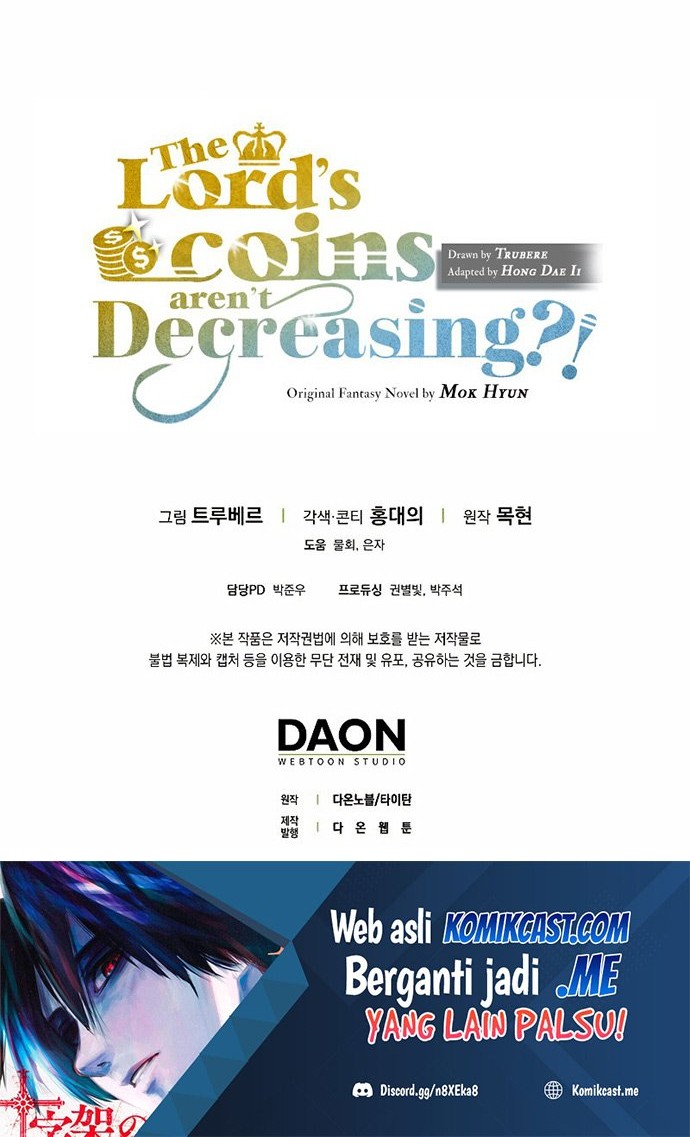 The Lords Coins Arent Decreasing Chapter 74 Halaman 55