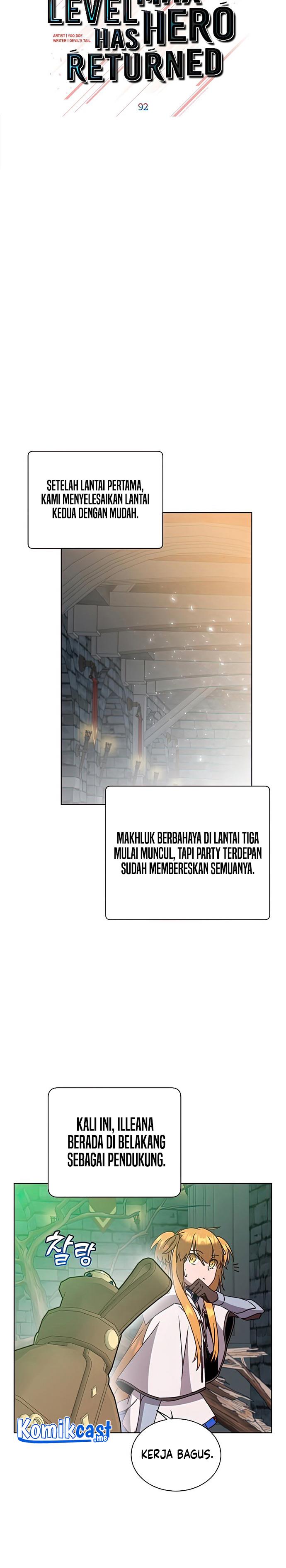 The Max Leveled Hero Will Return Chapter 92 Halaman 2