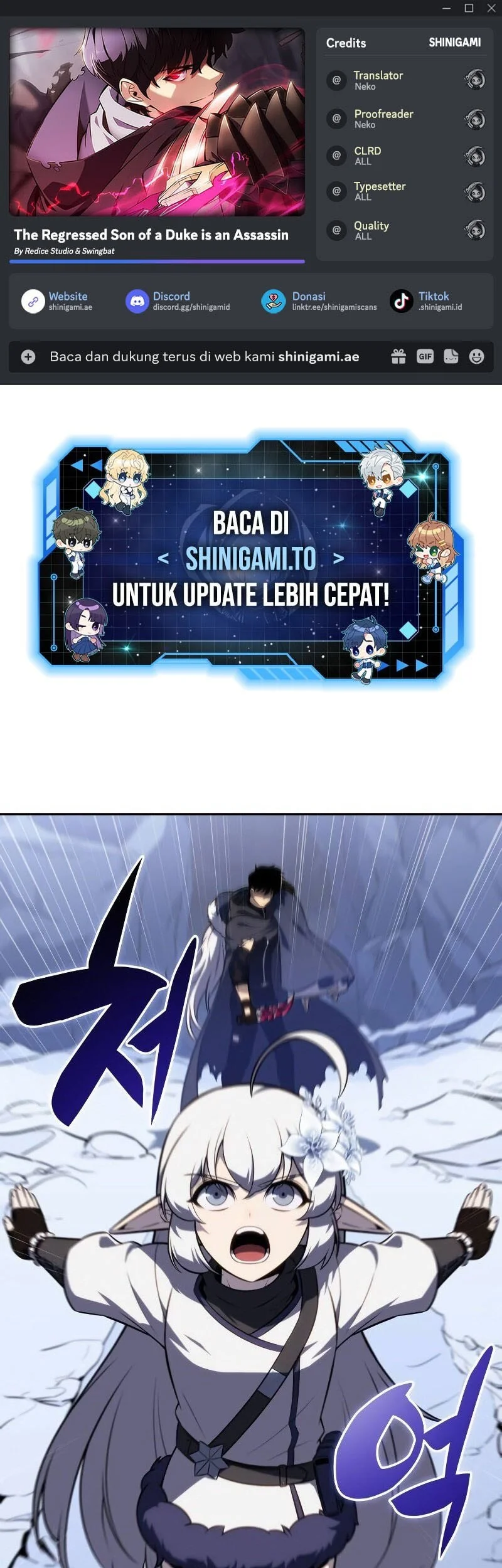 The Regressed Son Of A Duke Is An Assassin Chapter 101 Halaman 2