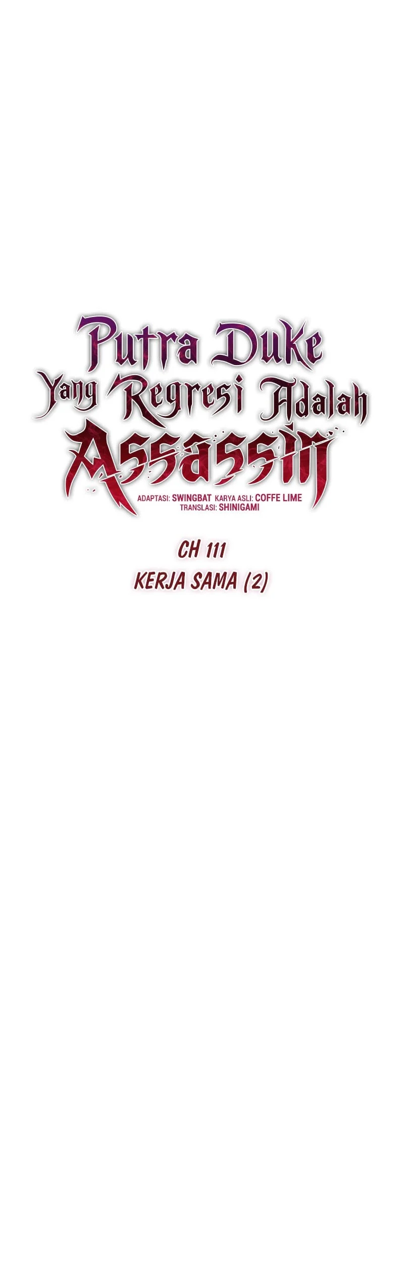 The Regressed Son Of A Duke Is An Assassin Chapter 111 Halaman 25