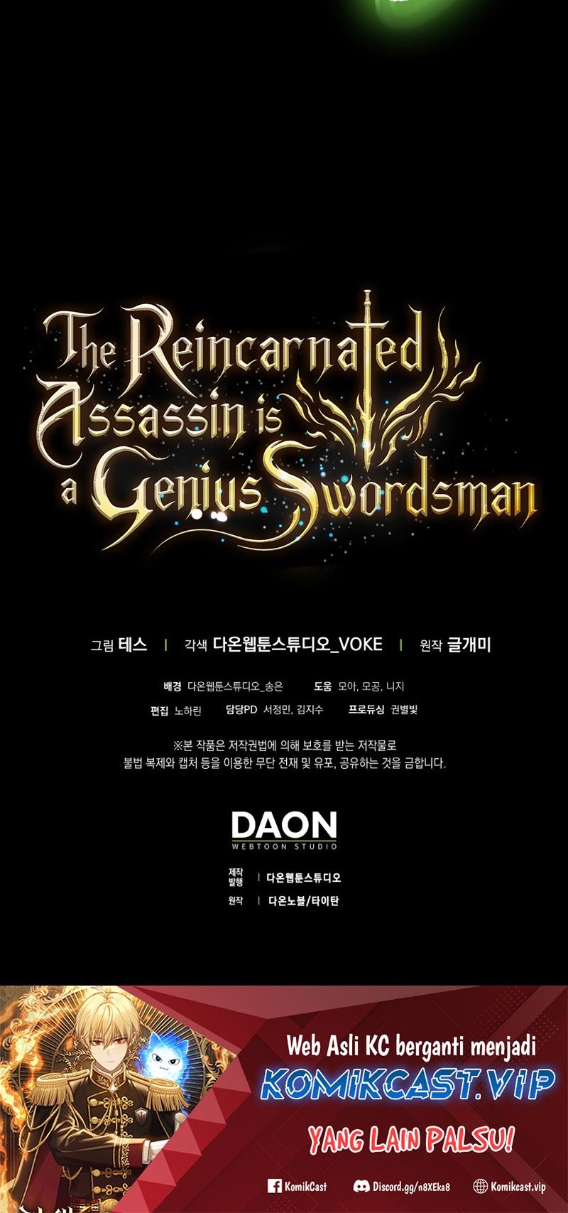 The Reincarnated Assassin Is A Genius Swordsman Chapter 11 Halaman 91
