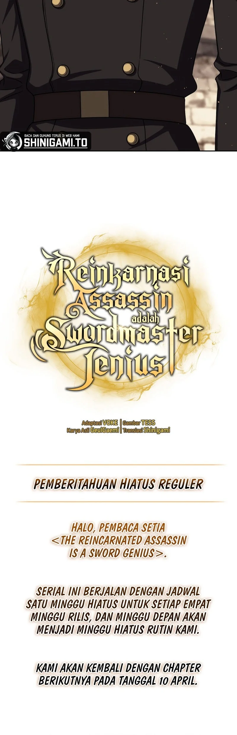 The Reincarnated Assassin Is A Genius Swordsman Chapter 82 Halaman 74