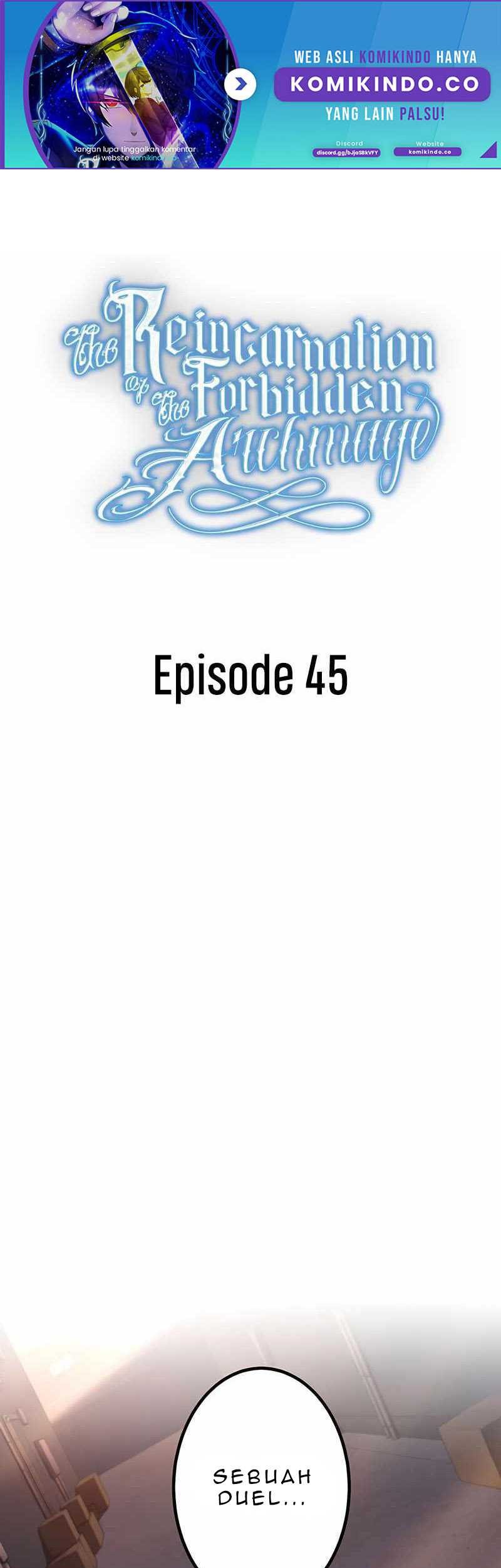 The Reincarnation Of The Forbidden Archmage Chapter 45 Halaman 2