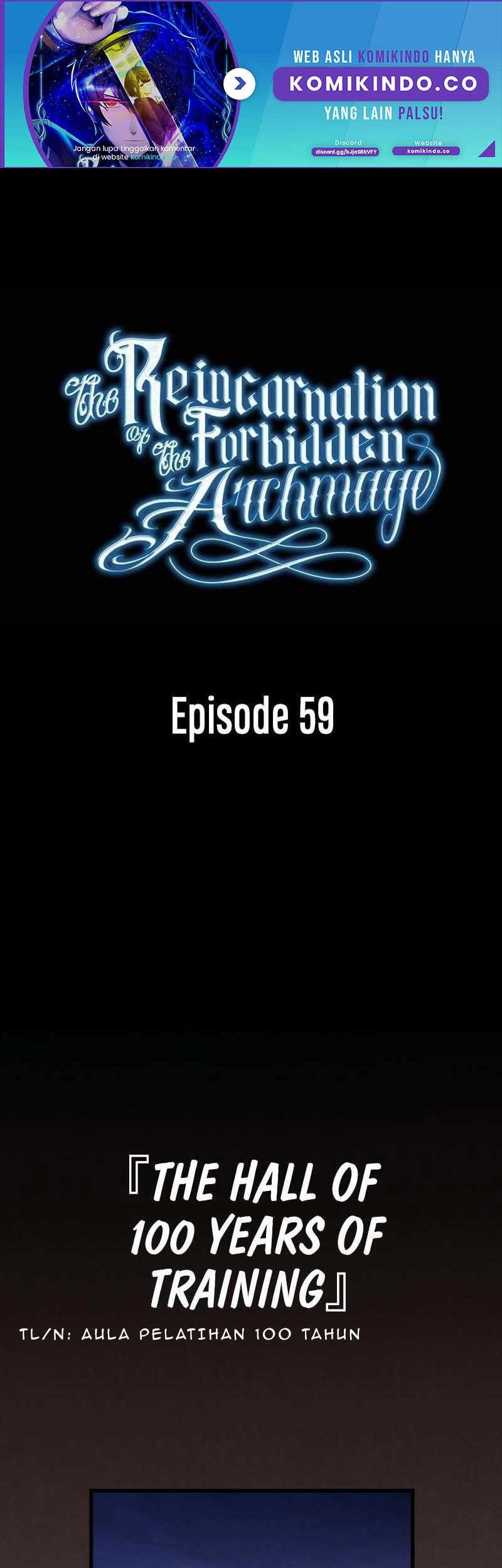 The Reincarnation Of The Forbidden Archmage Chapter 59 Halaman 2