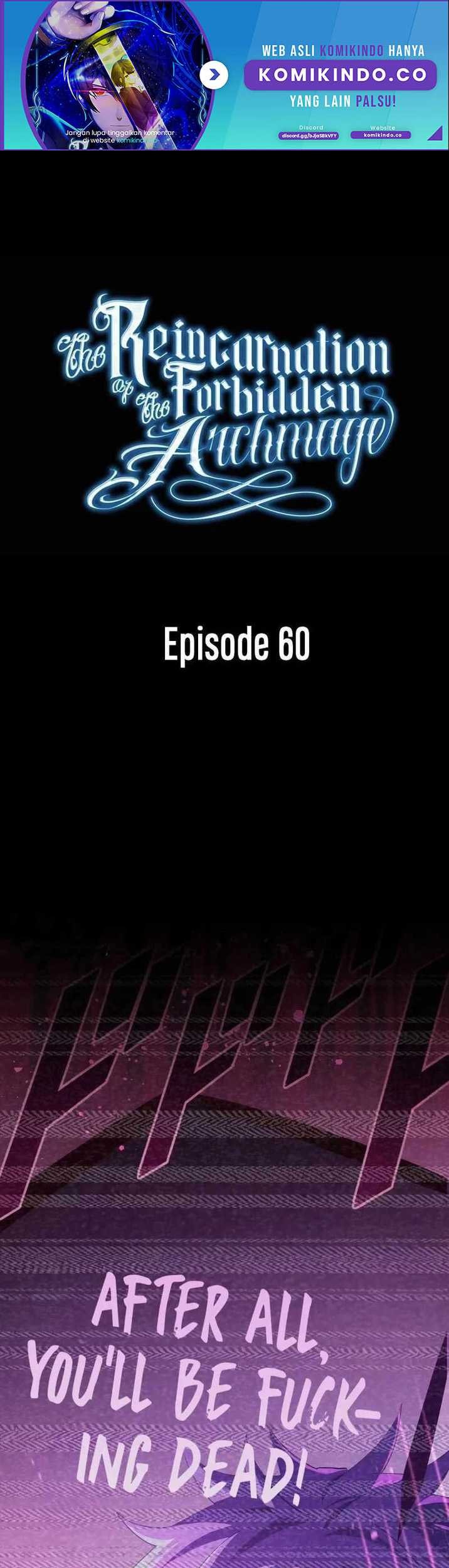 The Reincarnation Of The Forbidden Archmage Chapter 60 Halaman 2