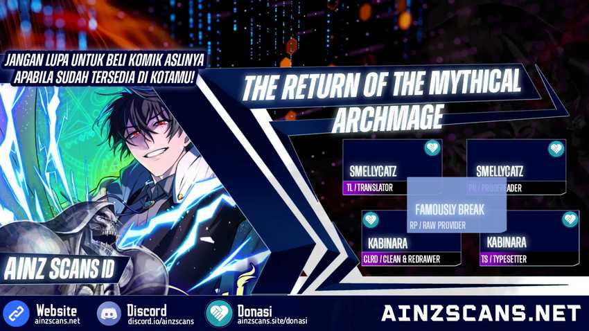 The Return Of The Mythical Archmage Chapter 22 Halaman 2