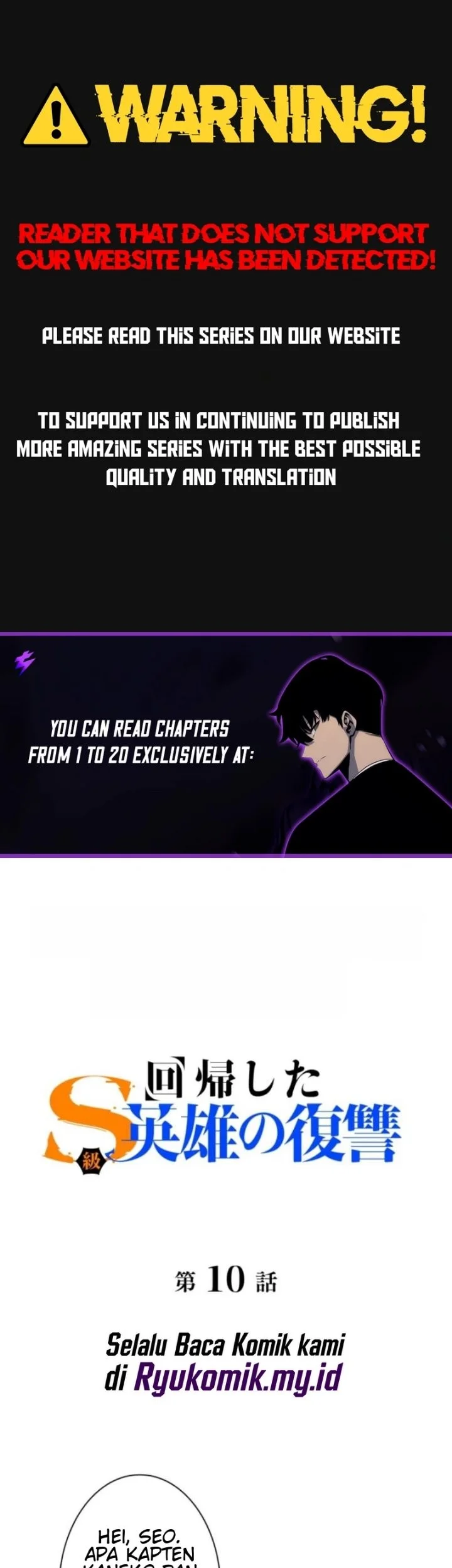 The Revenge Of The Regressed S Class Hero Chapter 10 Halaman 2