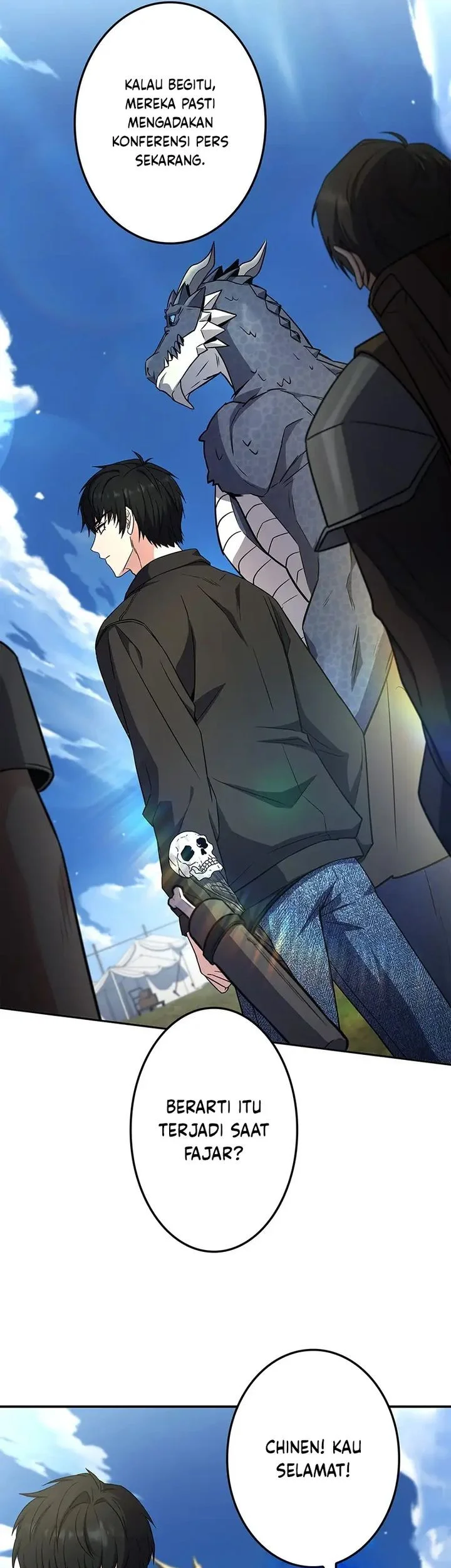 The Saint Levels Up Through Necromancy Chapter 18 Halaman 84