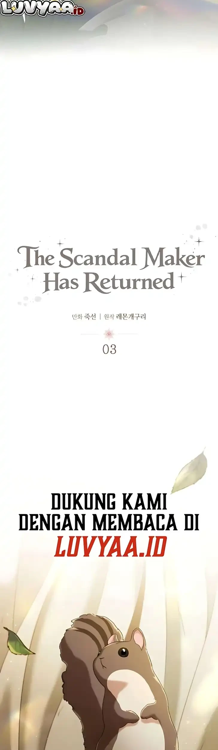 The Scandal Maker Has Returned Chapter 3 Halaman 28