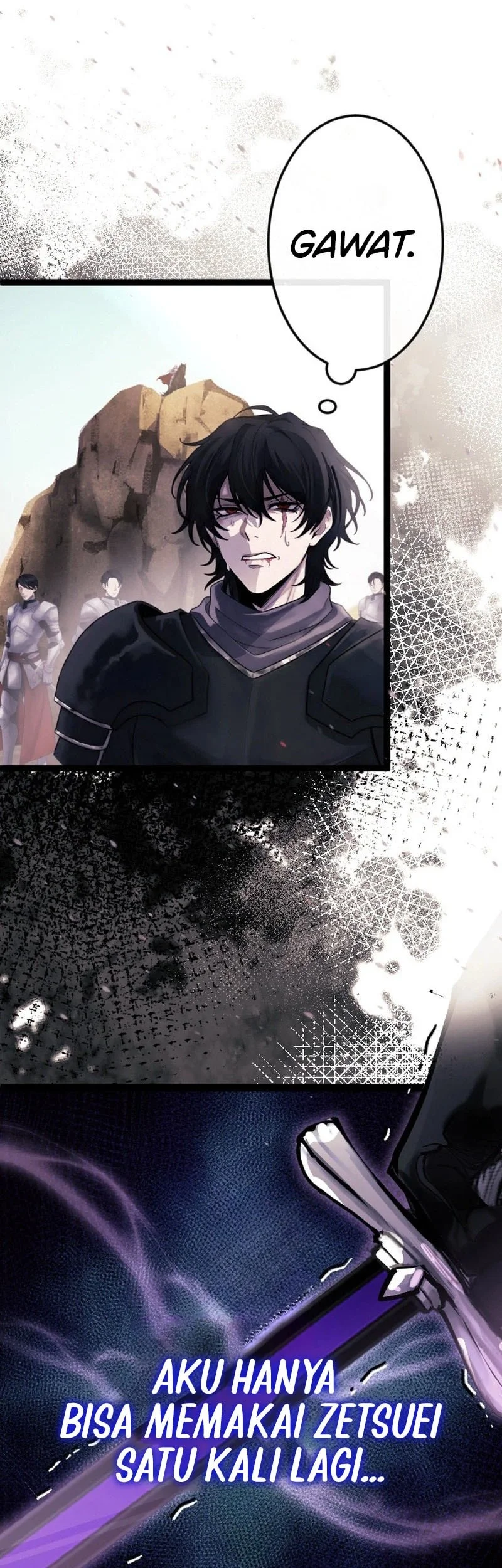 The Sword Saint Reincarnated Into A Noble Mage Family Chapter 1 Halaman 32
