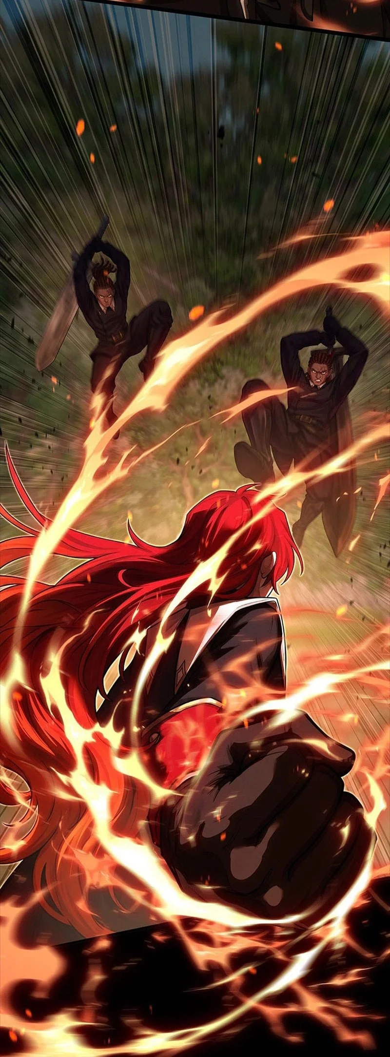 The Sword Saint Reincarnated Into A Noble Mage Family Chapter 12 Halaman 50