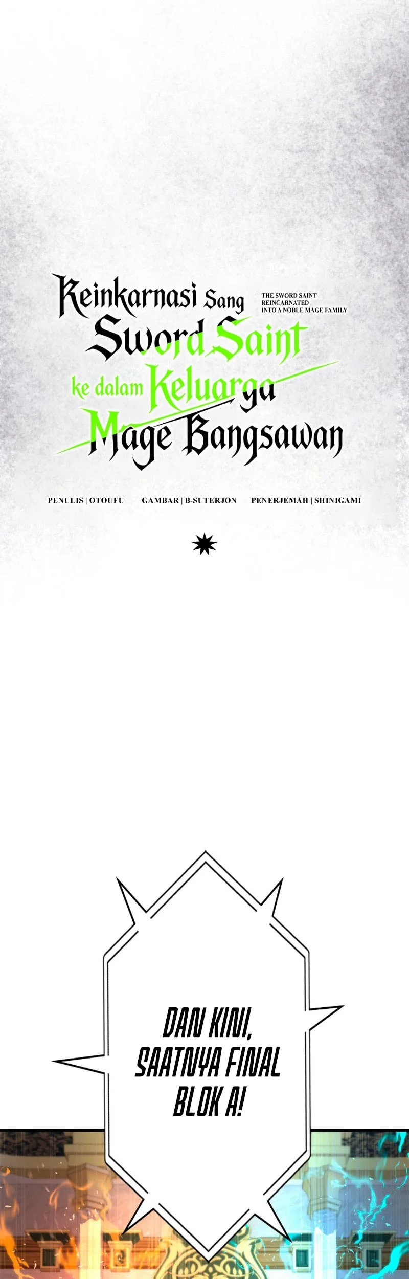 The Sword Saint Reincarnated Into A Noble Mage Family Chapter 17 Halaman 22