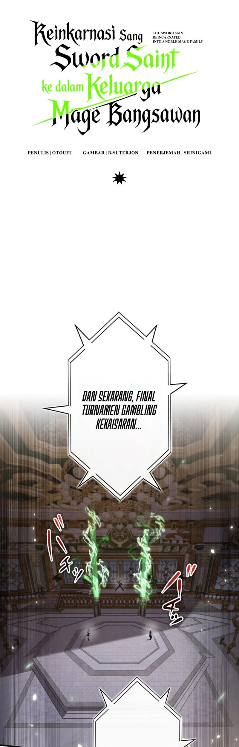 The Sword Saint Reincarnated Into A Noble Mage Family Chapter 18 Halaman 8