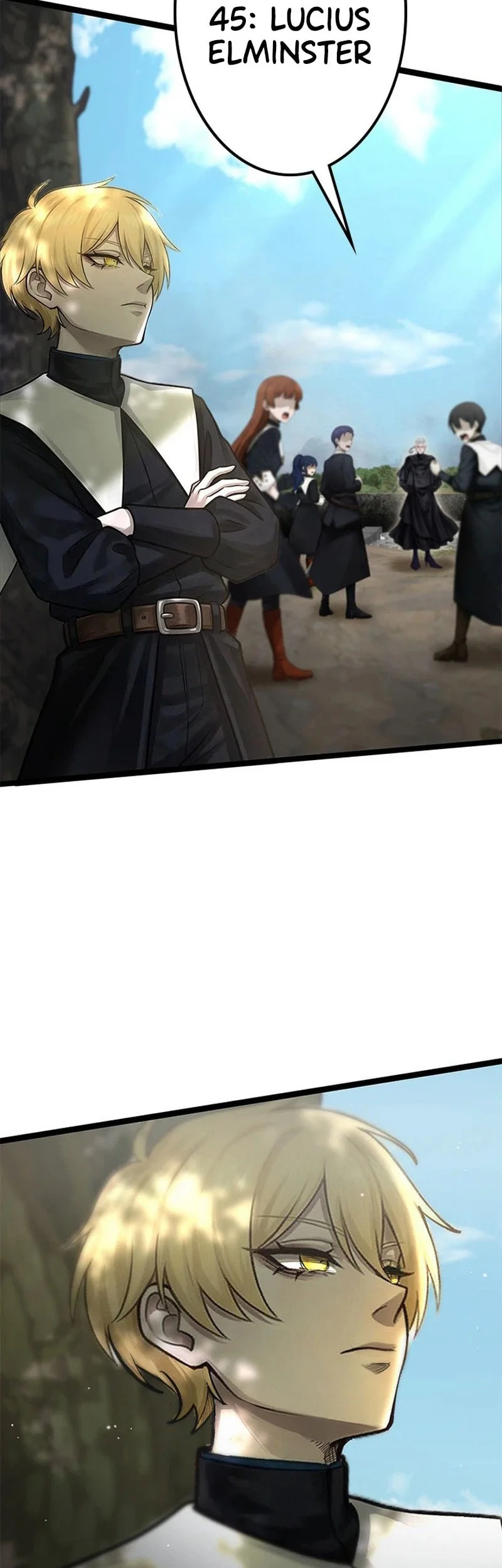 The Sword Saint Reincarnated Into A Noble Mage Family Chapter 9 Halaman 23