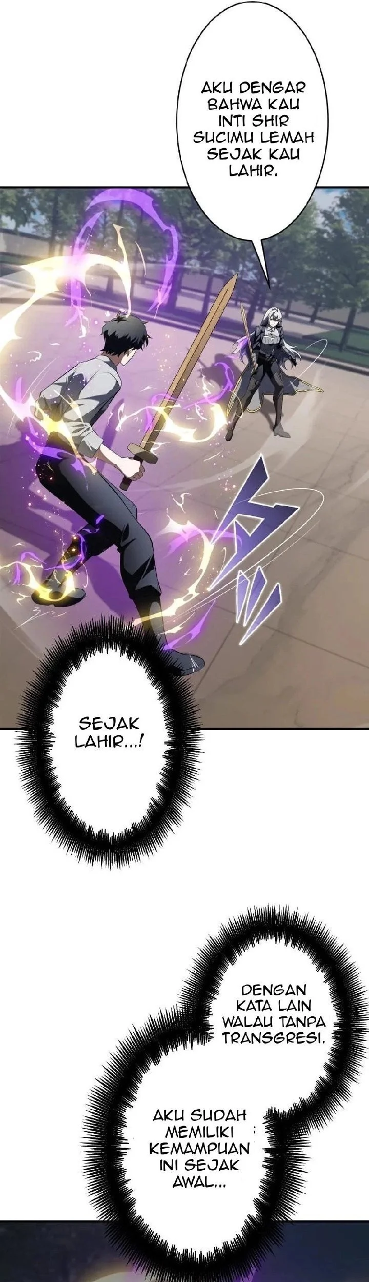 The Transcendent Holy Swordsman Regresses As The Youngest Son Of A Magic Swordsman Family Chapter 3 Halaman 44