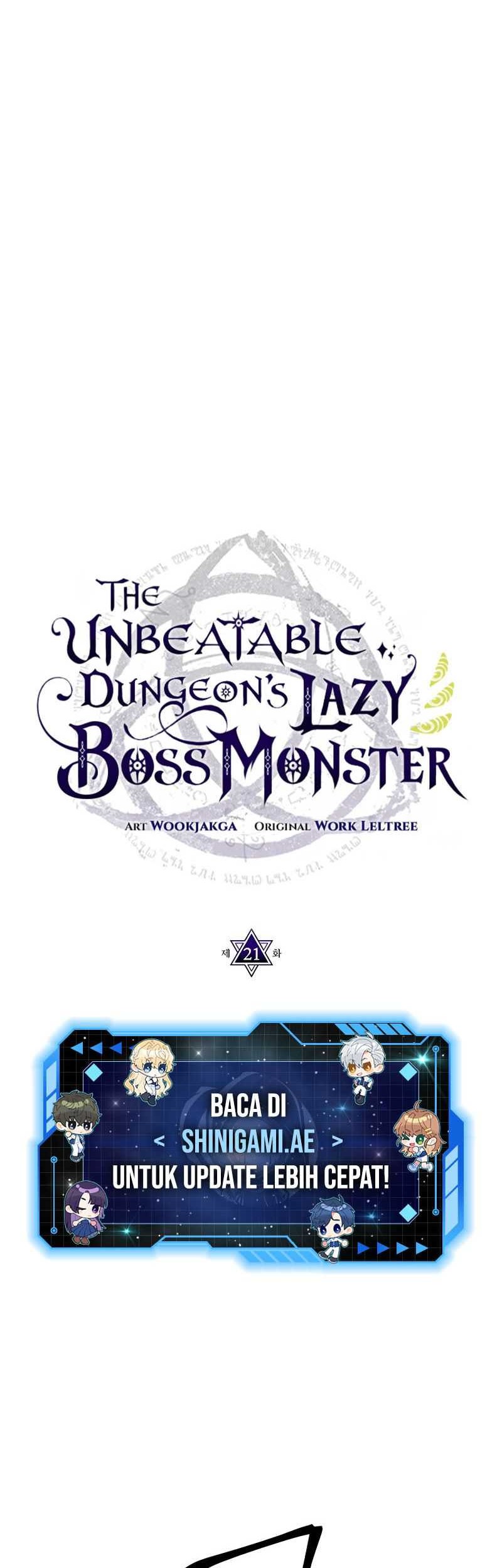 The Unbeatable Dungeons Lazy Boss Chapter 21 Halaman 19