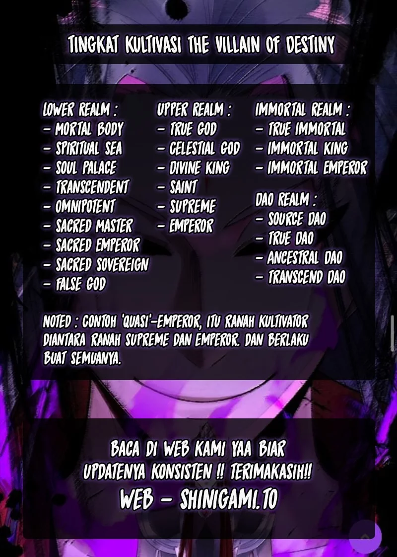 The Villain Of Destiny Chapter 274.2 Halaman 38