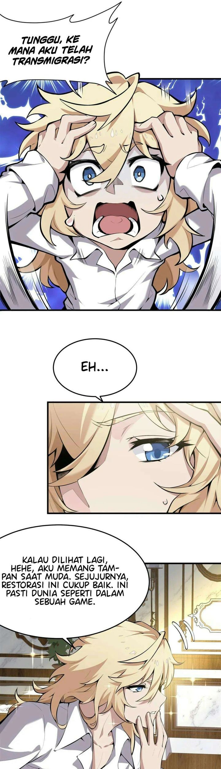 The Yellow Haired Villain In Female Main Characters Novel Wants Happiness Chapter 1 Halaman 7